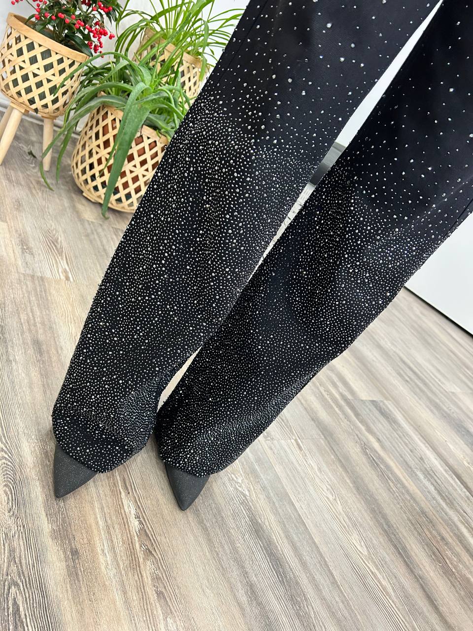 Jeans palazzo Shine