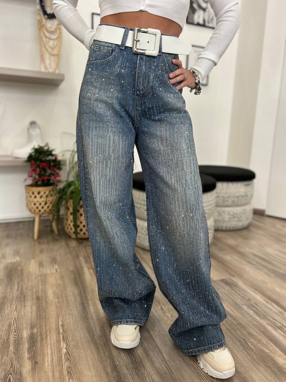 Jeans baggy Shine