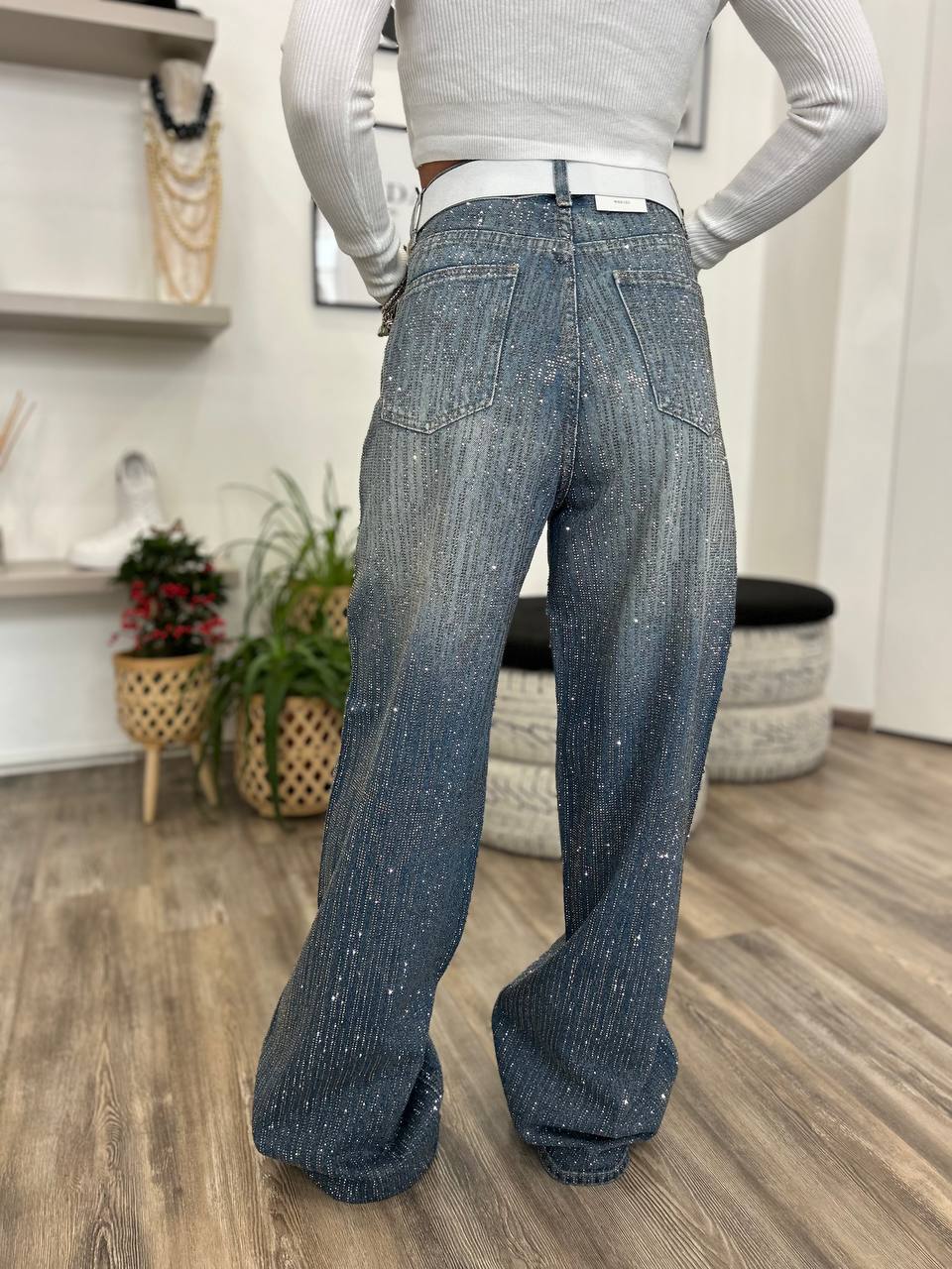Jeans baggy Shine