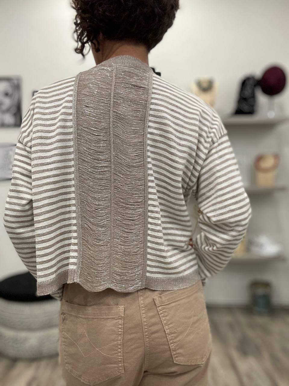 Cardigan Lurex
