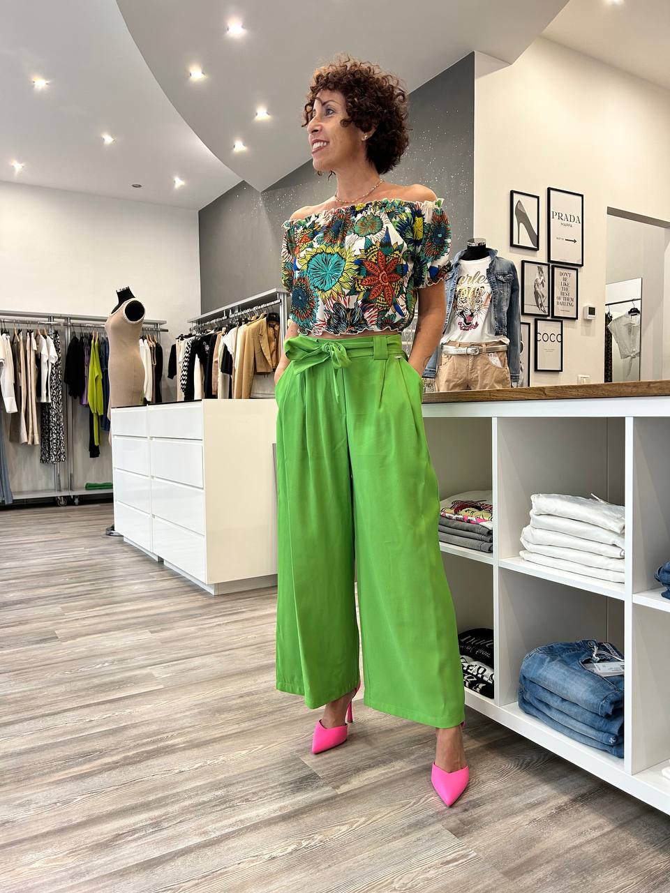 Pantalone Lime