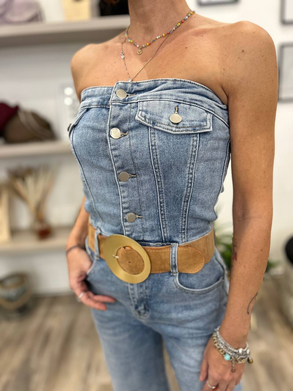 Tuta Denim Sabrina