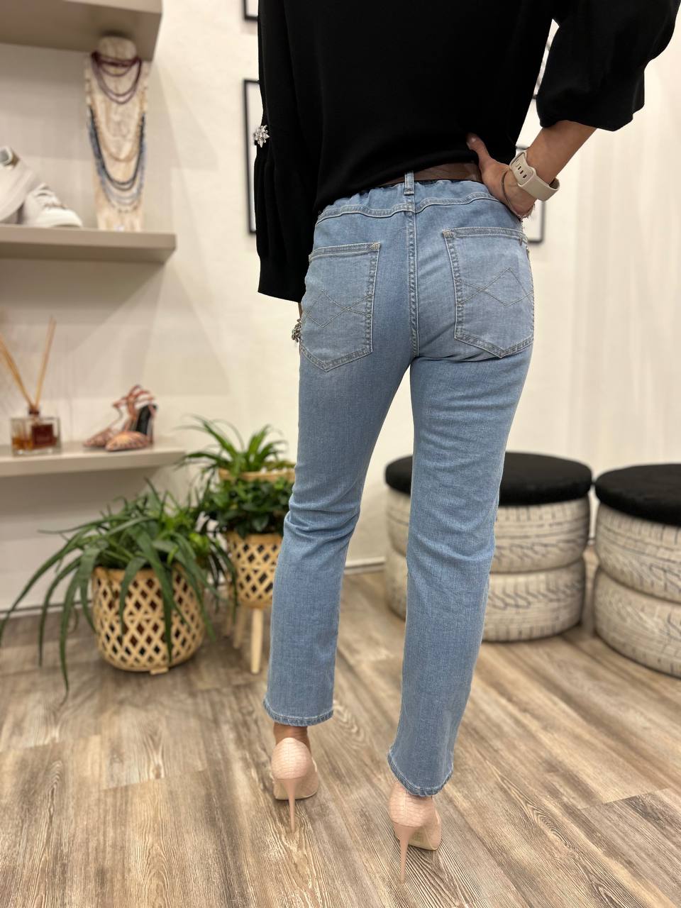 Jeans PLEASE straight leg