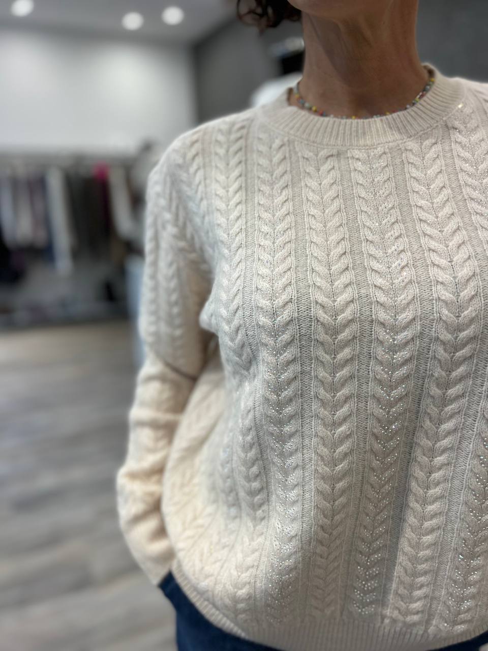 Maglia Treccia