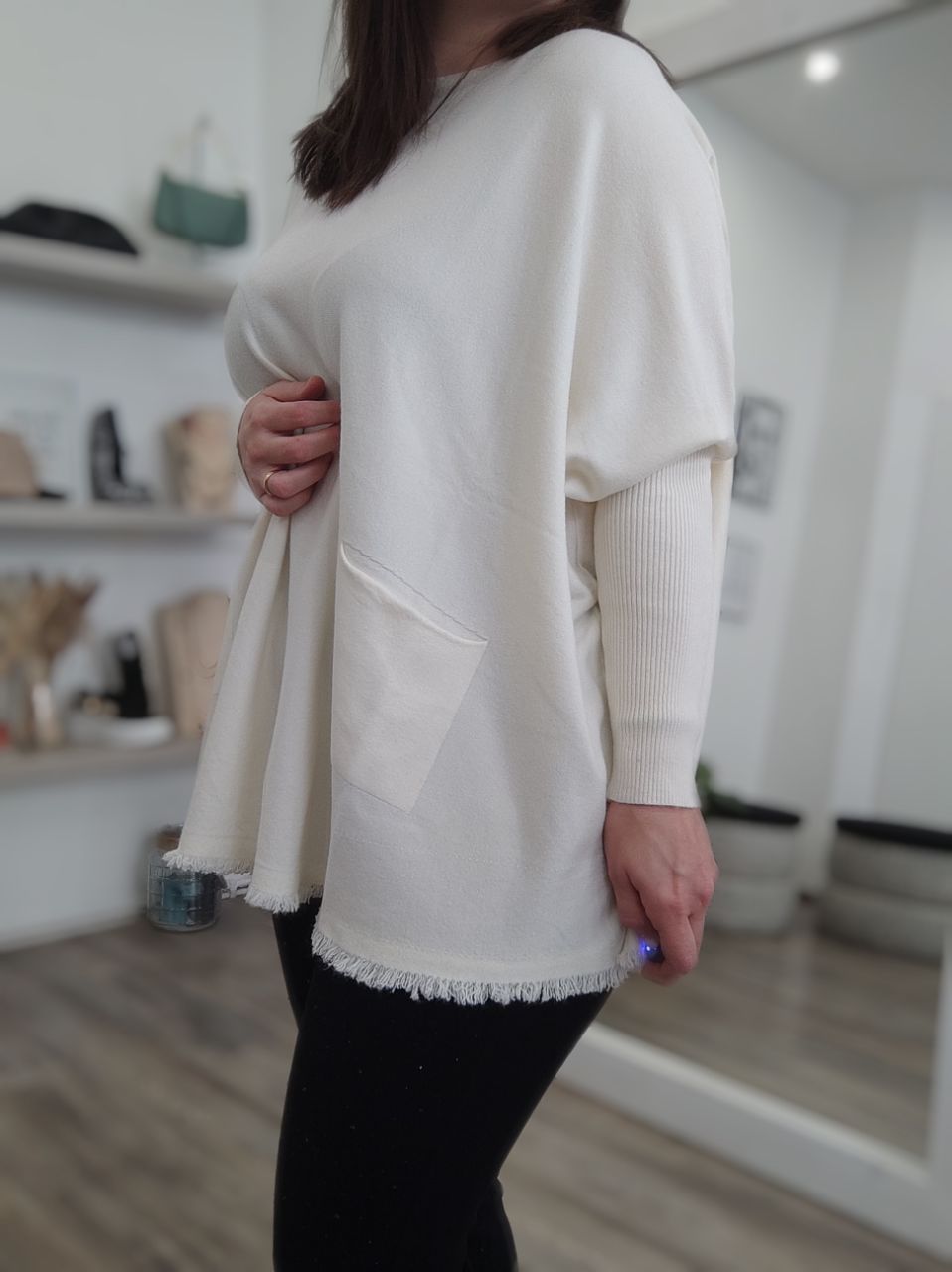 Maglia Mantella White